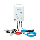 Camplux White 1.32 GPM Outdoor Tankless Gas Water Heaters w/ 1.2 GPM Water Pump
