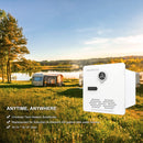Camplux 2.64 GPM RV Tankless Hot Water Heaters w/ Door & Remote Control - use anytime, anywhere