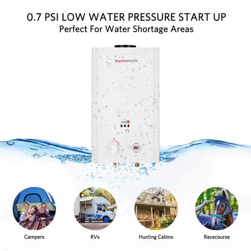 Thermomate Tankless Gas Water Heater - 10L 2.64 GPM