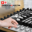 Gasland Chef 30'' Convertible Gas Cooktop w/ 5 Italy Sabaf Burners - Knob Control