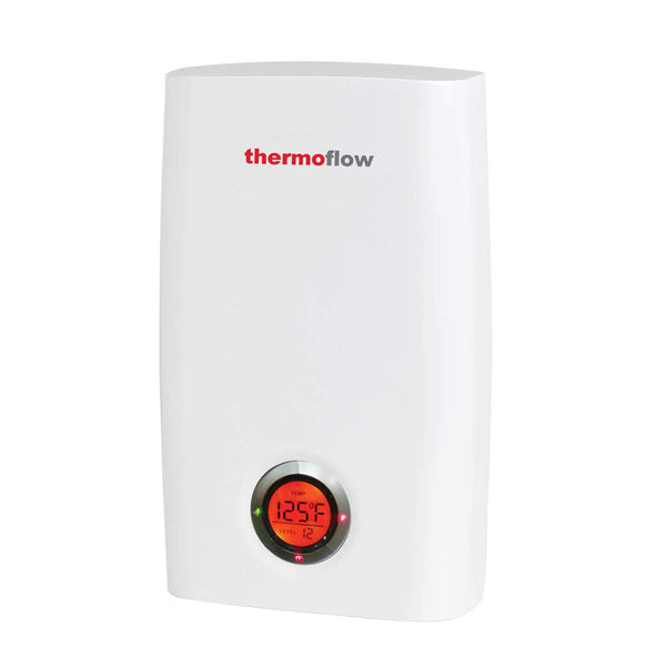 Thermoflow 18KW at 240V Tankless Water Heater Electric, On Demand Instant Hot Water Heater with Self-Modulating Temperature Technology, CSA Certified Wall Mounted