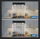 thermomate Stainless Steel Backsplash, Reversible Range Hood Wall Shield for Kitchen, 24 by 30-Inch